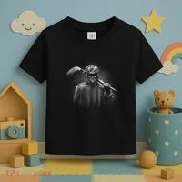 Hockey Player Sketch Toddler T-Shirt thumb 3