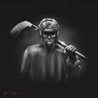 Hockey Player Sketch Women's T-Shirt thumb 6
