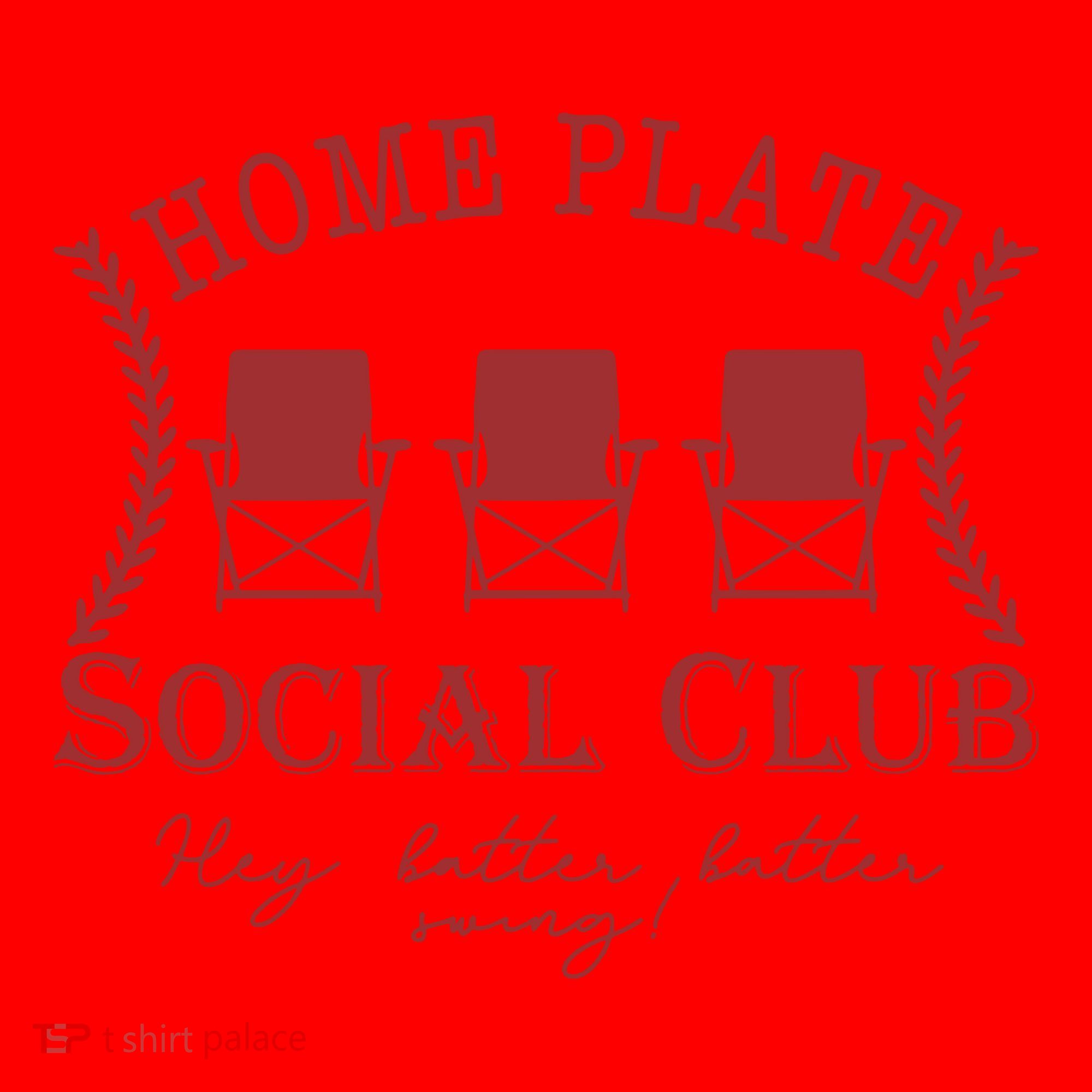 Home Plate Social Club Santa Hat