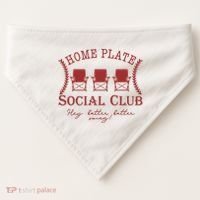 Home Plate Social Club USA-Made Doggie Bandana thumb 0