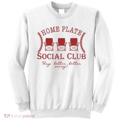 Home Plate Social Club Sweatshirt