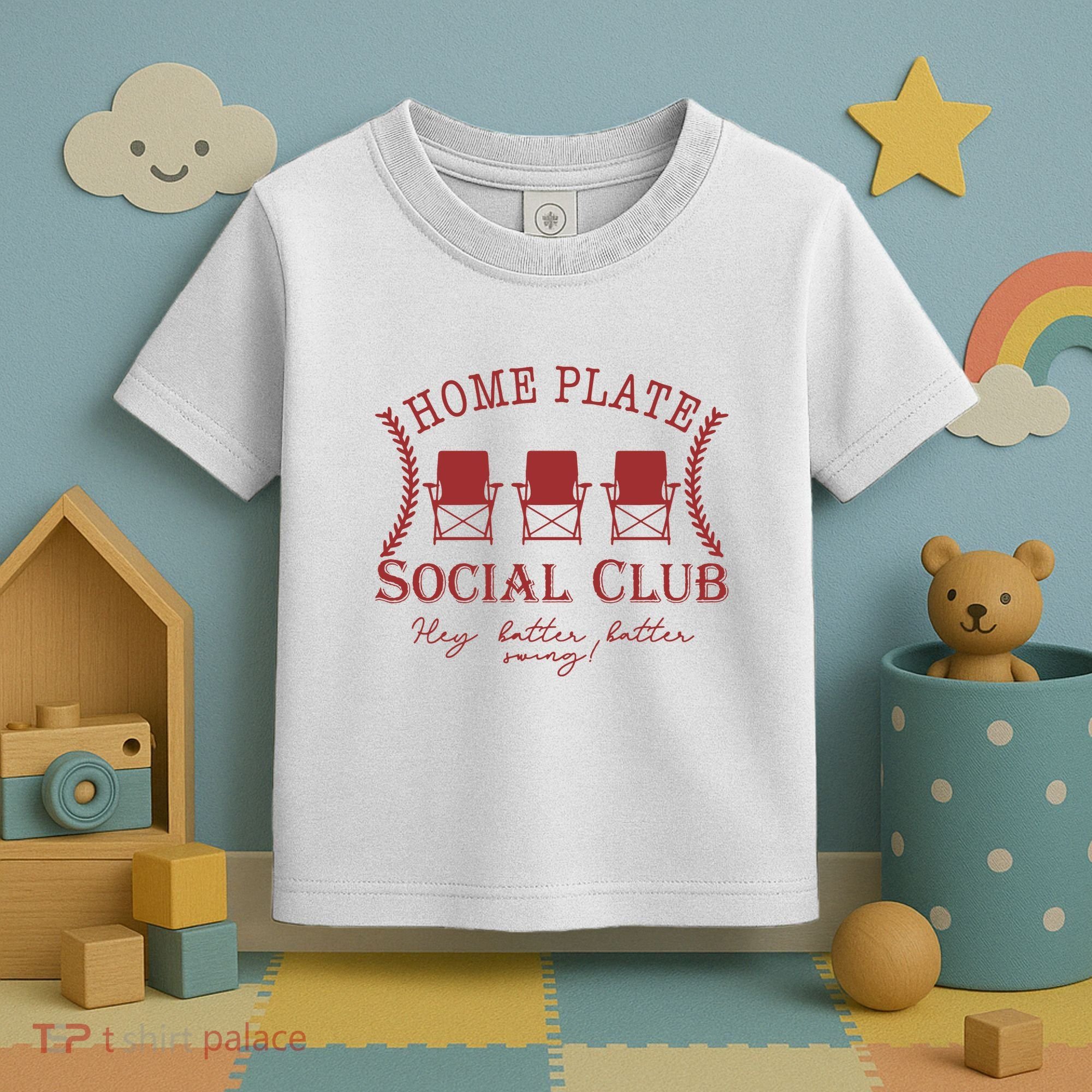 Home Plate Social Club Toddler T-Shirt