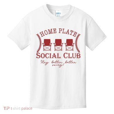 Home Plate Social Club Kids T-Shirt