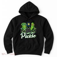 Hilarious Pickleball Swag Featuring Lettuce Pickle Players Hoodie thumb 0