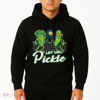 Hilarious Pickleball Swag Featuring Lettuce Pickle Players Hoodie thumb 2