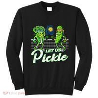 Hilarious Pickleball Swag Featuring Lettuce Pickle Players Sweatshirt thumb 0