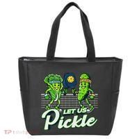 Hilarious Pickleball Swag Featuring Lettuce Pickle Players Tote Bag thumb 0