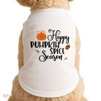 Happy Pumpkin Spice Season Doggie Tank thumb 0