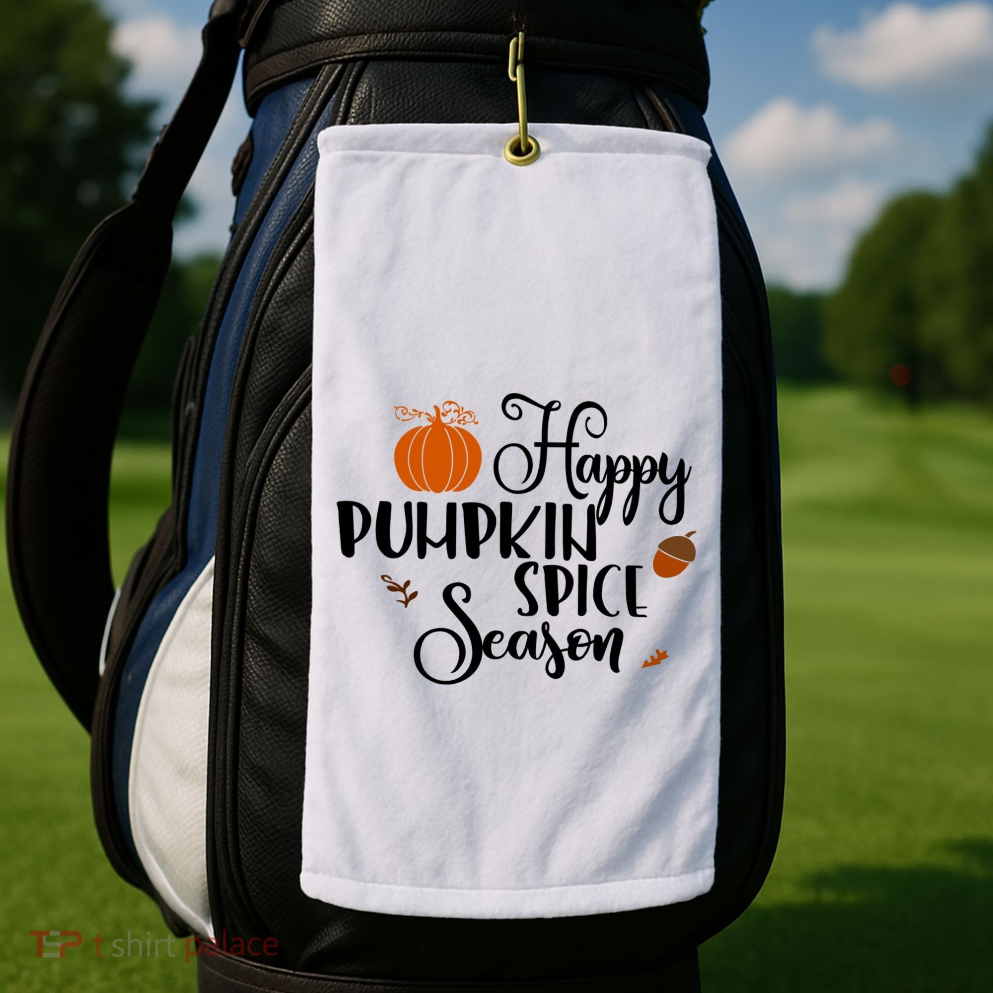 Happy Pumpkin Spice Season Golf Towel