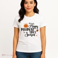 Happy Pumpkin Spice Season Women's T-Shirt thumb 4