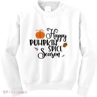 Happy Pumpkin Spice Season Kids Sweatshirt thumb 0