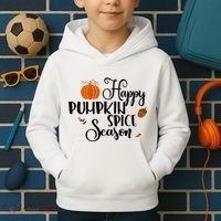 Happy Pumpkin Spice Season Kids Hoodie thumb 2