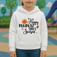 Happy Pumpkin Spice Season Kids Hoodie thumb 3