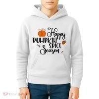 Happy Pumpkin Spice Season Kids Hoodie thumb 4