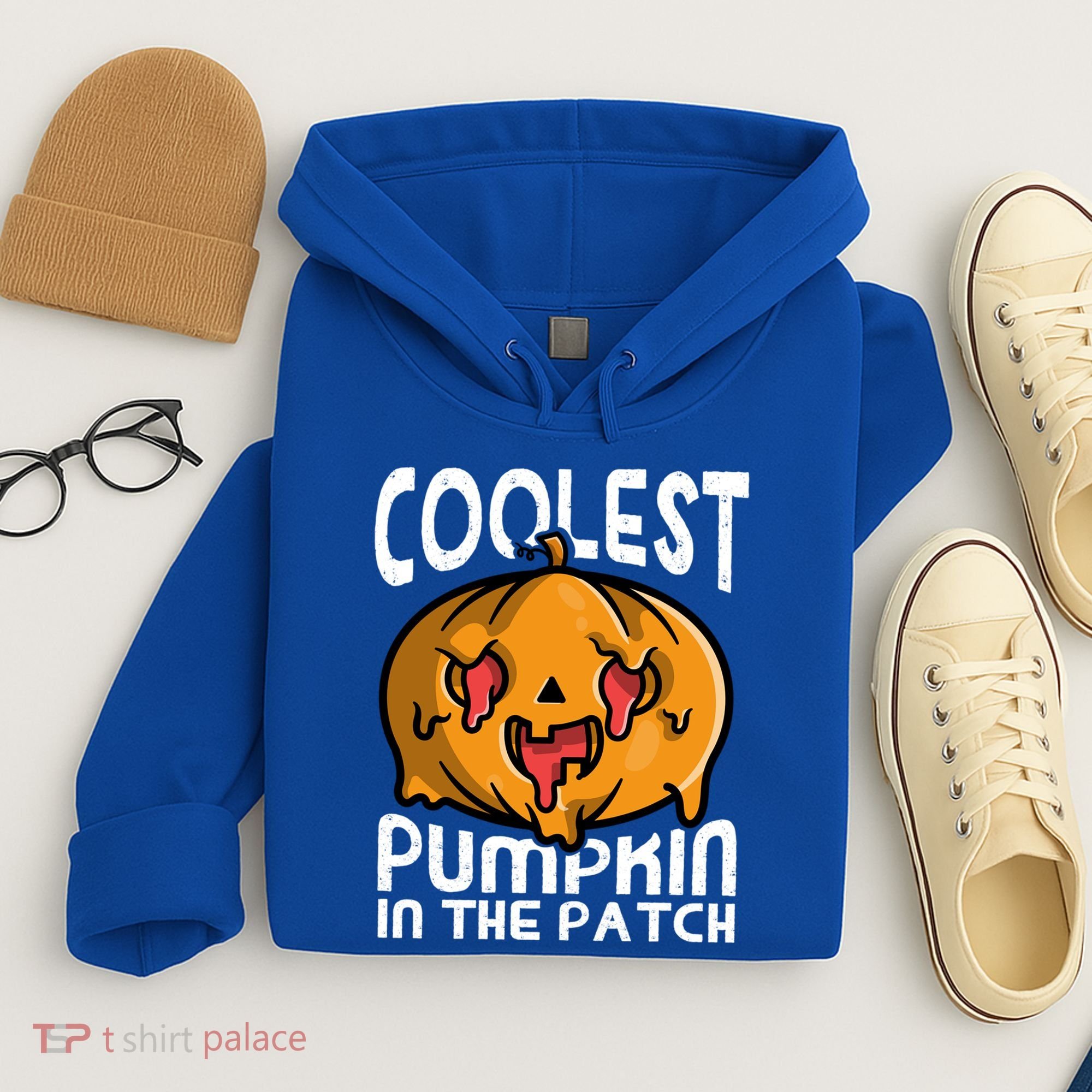 Halloween Pumpkin Sunglasses Coolest Pumpkin In The Patch Cool Gift Hoodie