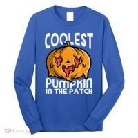 Halloween Pumpkin Sunglasses Coolest Pumpkin In The Patch Cool Gift Long Sleeve Shirt thumb 0