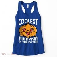 Halloween Pumpkin Sunglasses Coolest Pumpkin In The Patch Cool Gift Women's Tank Top thumb 0