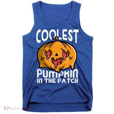 Halloween Pumpkin Sunglasses Coolest Pumpkin In The Patch Cool Gift Tank Top