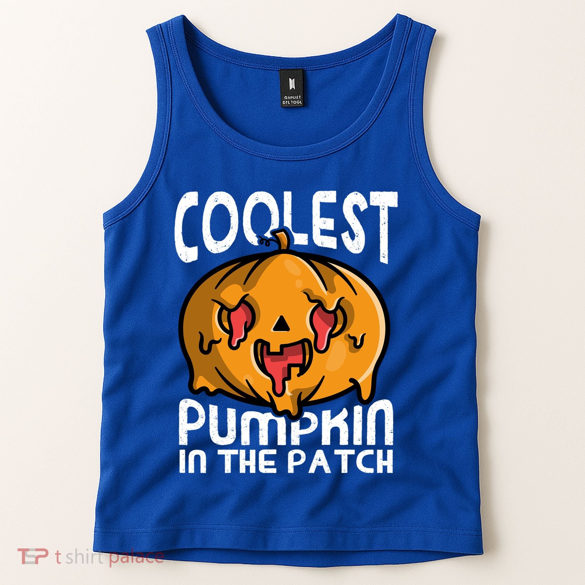 Halloween Pumpkin Sunglasses Coolest Pumpkin In The Patch Cool Gift Tank Top