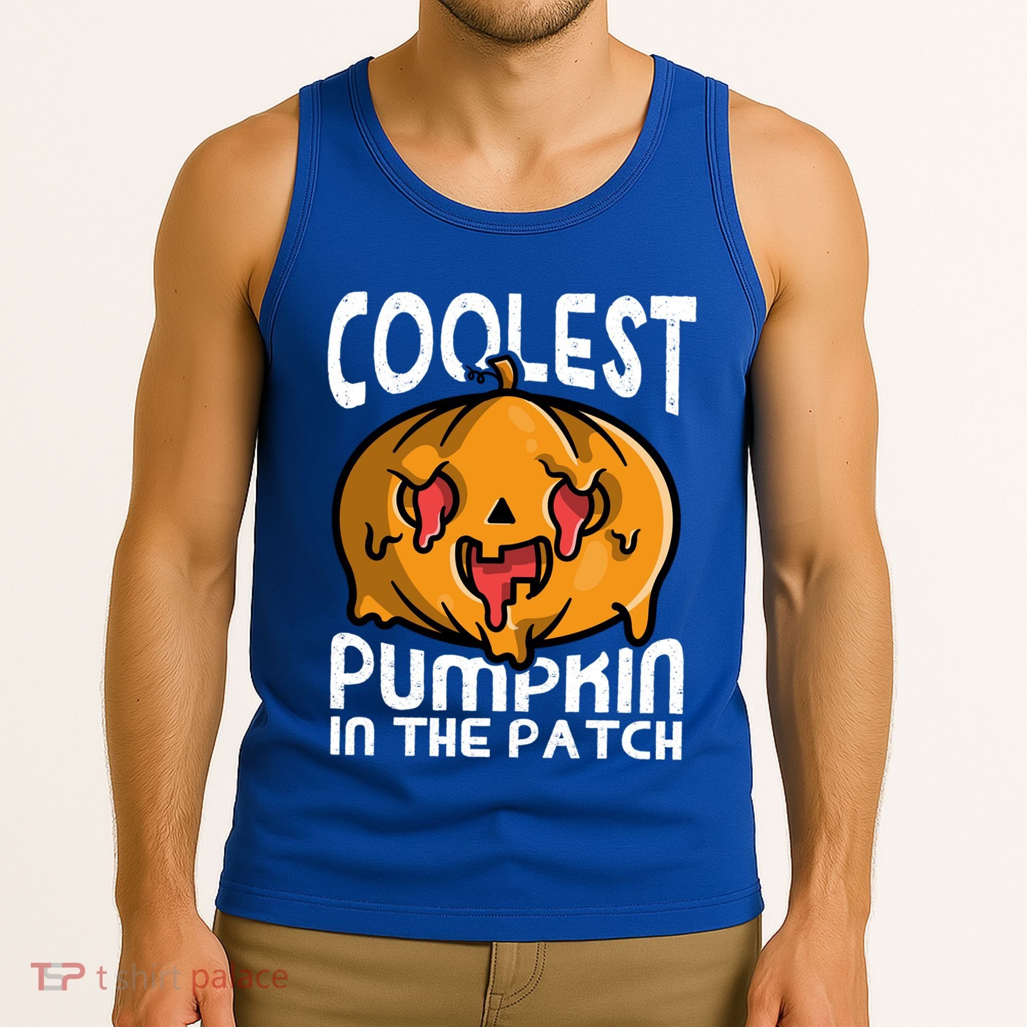Halloween Pumpkin Sunglasses Coolest Pumpkin In The Patch Cool Gift Tank Top