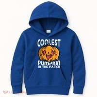 Halloween Pumpkin Sunglasses Coolest Pumpkin In The Patch Cool Gift Kids Hoodie thumb 0