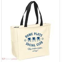 Home Plate Social Club Hey Batter Batter Swing Baseball Tote Bag thumb 2