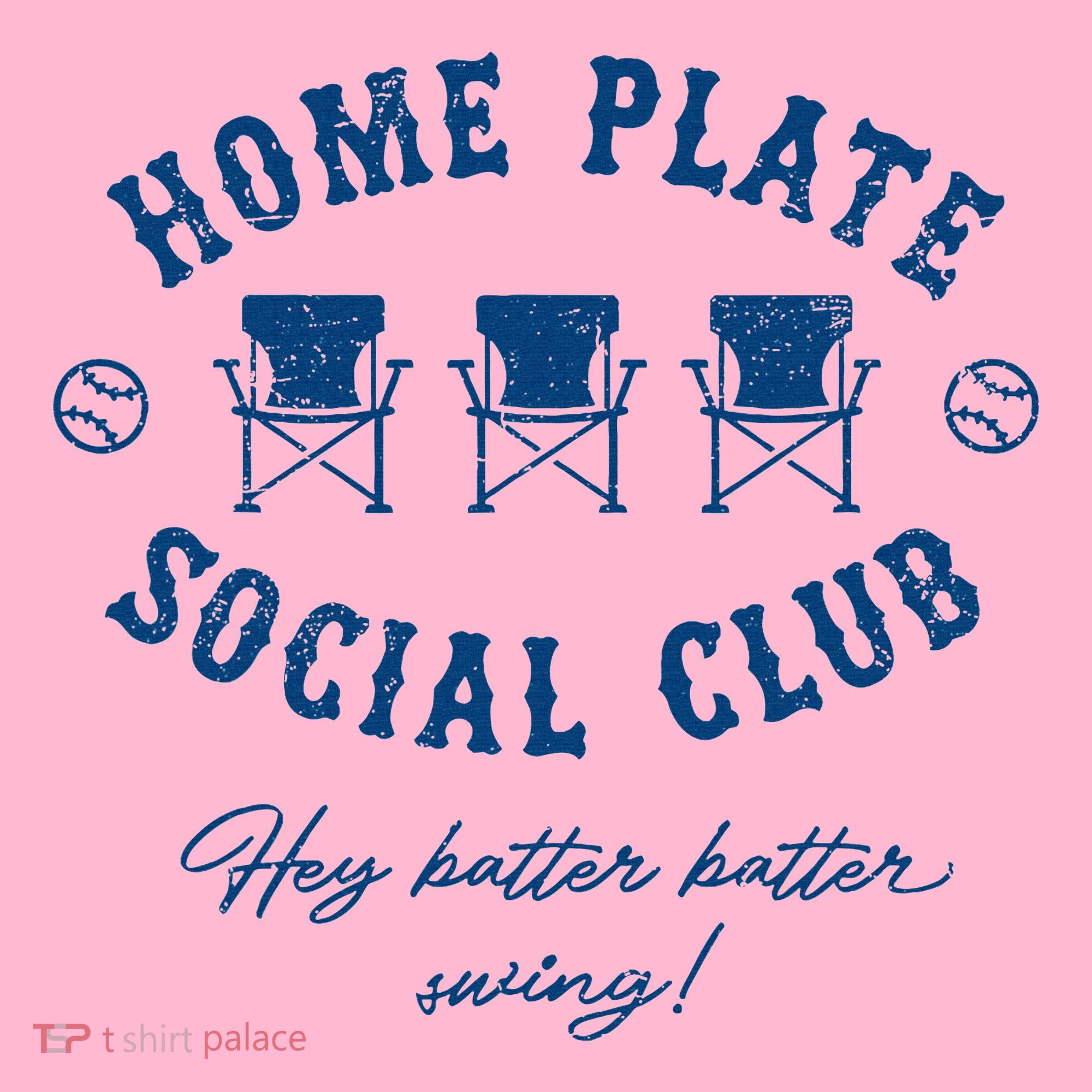 Home Plate Social Club Hey Batter Batter Swing Baseball Coaster