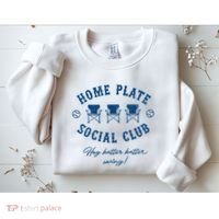 Home Plate Social Club Hey Batter Batter Swing Baseball Sweatshirt thumb 2