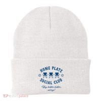 Home Plate Social Club Hey Batter Batter Swing Baseball Beanie thumb 0