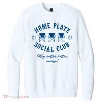 Home Plate Social Club Hey Batter Batter Swing Baseball V.I.T. Fleece Crew Sweatshirt thumb 0