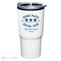 Home Plate Social Club Hey Batter Batter Swing Baseball Tumbler thumb 0