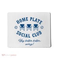 Home Plate Social Club Hey Batter Batter Swing Baseball Mousepad thumb 0