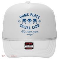 Home Plate Social Club Hey Batter Batter Swing Baseball Hat thumb 0