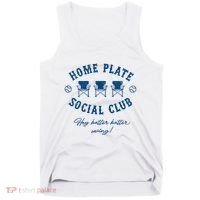 Home Plate Social Club Hey Batter Batter Swing Baseball Tank Top thumb 0