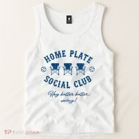 Home Plate Social Club Hey Batter Batter Swing Baseball Tank Top thumb 2