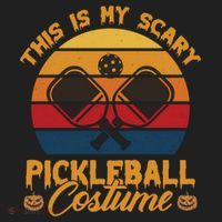 Halloween Pickleball Tee My Scary Pickleball Costume Great Gift Beanie thumb 2