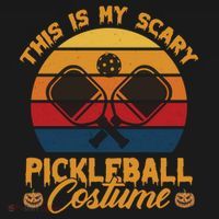 Halloween Pickleball Tee My Scary Pickleball Costume Great Gift Women's Hoodie thumb 2