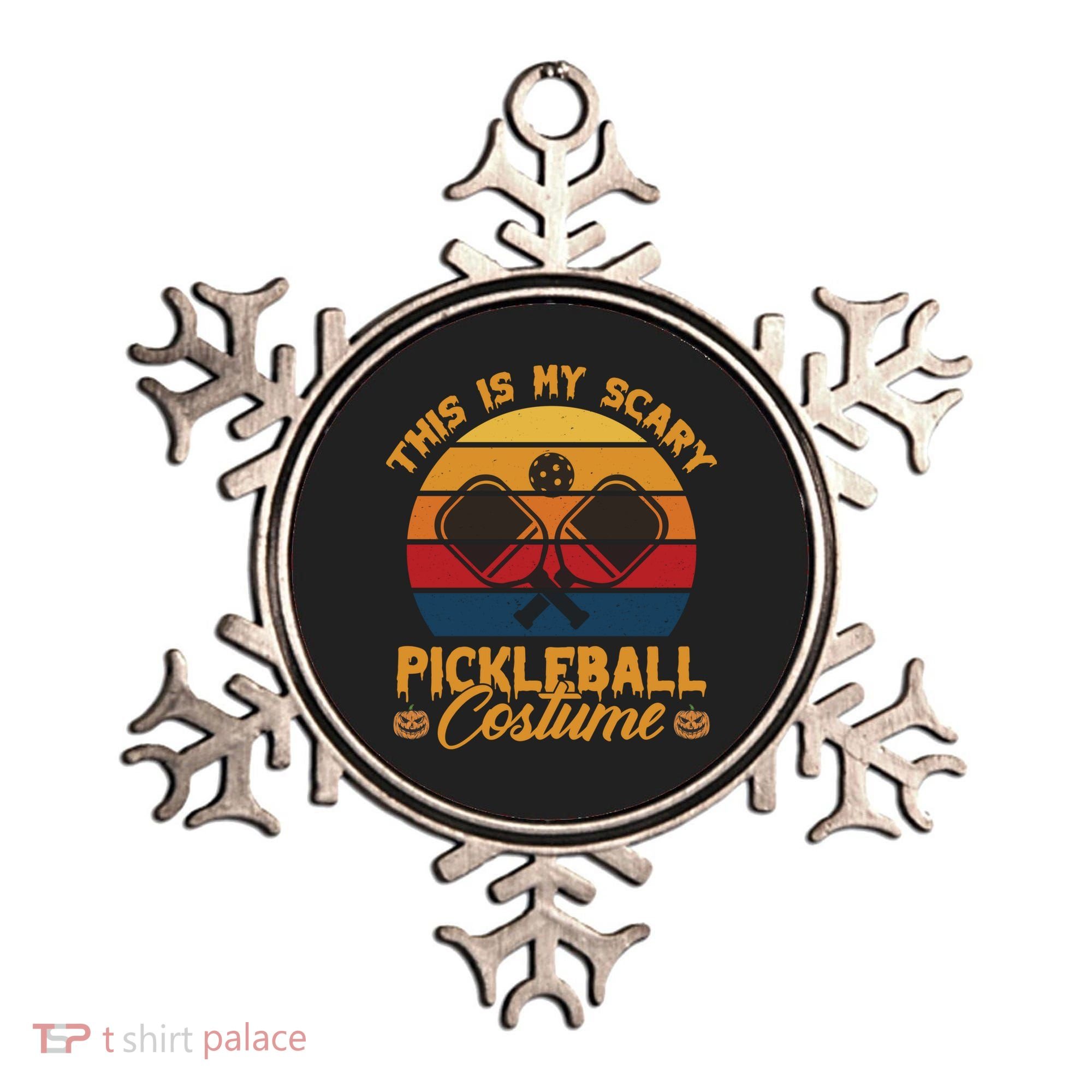 Halloween Pickleball Tee My Scary Pickleball Costume Great Gift Ornament