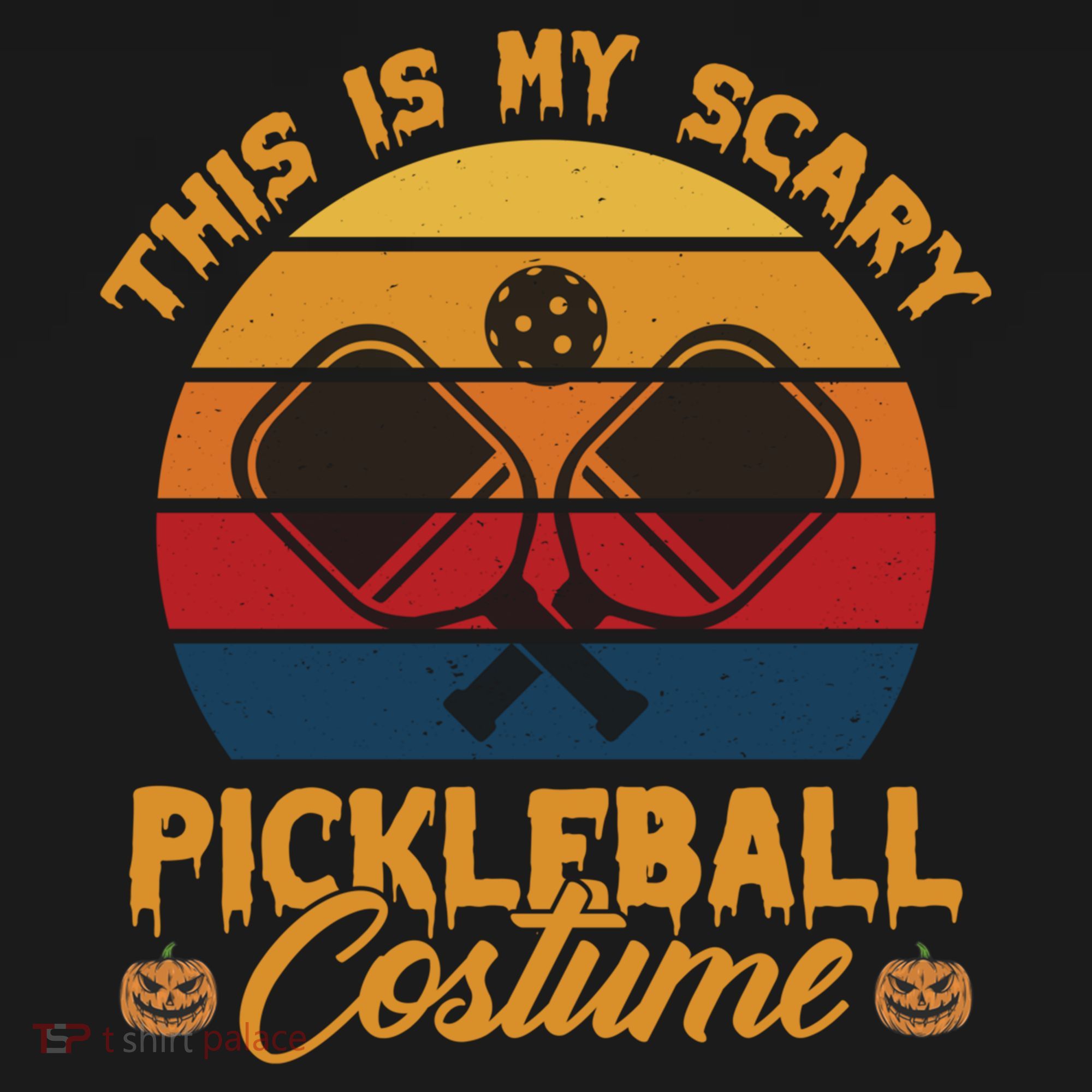 Halloween Pickleball Tee My Scary Pickleball Costume Great Gift Ornament