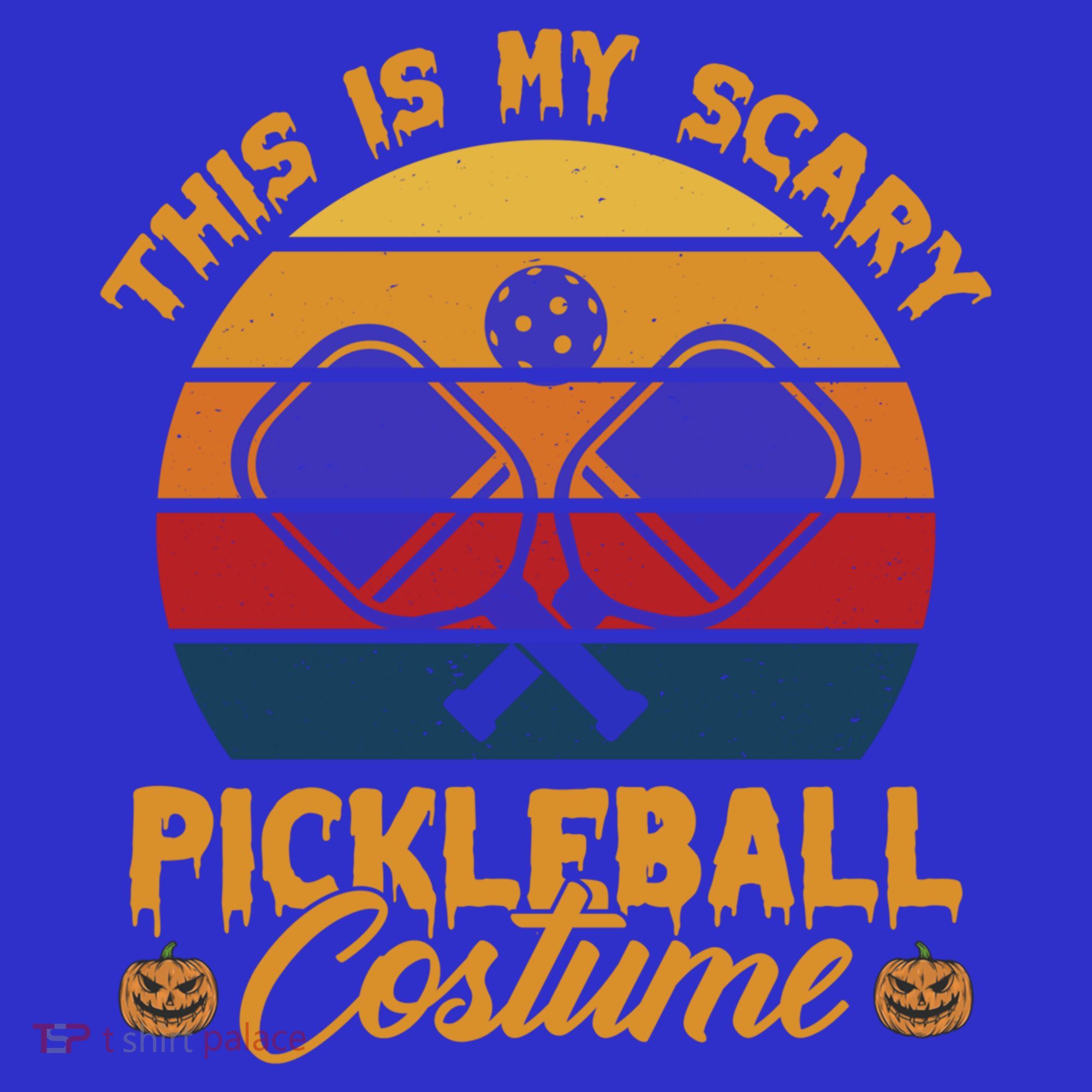 Halloween Pickleball Tee My Scary Pickleball Costume Great Gift Hoodie