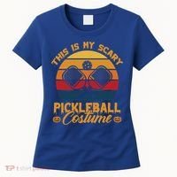 Halloween Pickleball Tee My Scary Pickleball Costume Great Gift Women's T-Shirt thumb 0