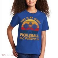 Halloween Pickleball Tee My Scary Pickleball Costume Great Gift Kids T-Shirt thumb 2