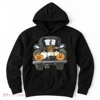 Halloween Pickup Truck Gnomes Hoodie thumb 0