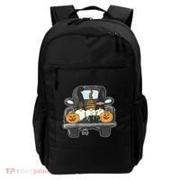 Halloween Pickup Truck Gnomes Backpack thumb 0