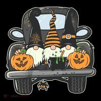 Halloween Pickup Truck Gnomes Coffee Mug thumb 5
