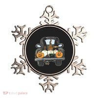 Halloween Pickup Truck Gnomes Ornament thumb 0