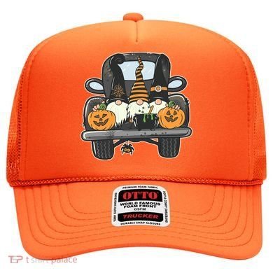 Halloween Pickup Truck Gnomes Hat