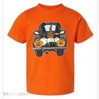 Halloween Pickup Truck Gnomes Toddler T-Shirt thumb 0