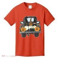 Halloween Pickup Truck Gnomes Kids T-Shirt thumb 0