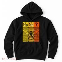 Honey Periodic Table Elements Beekeeper Retro Apiarist Hoodie thumb 0